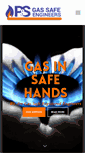 Mobile Screenshot of pandsgassafeengineers.co.uk